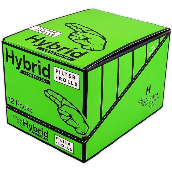 12x Hybrid Supreme Filters XL Kombipack Box 33 Filter + 4m Rolls Endlospaper 2